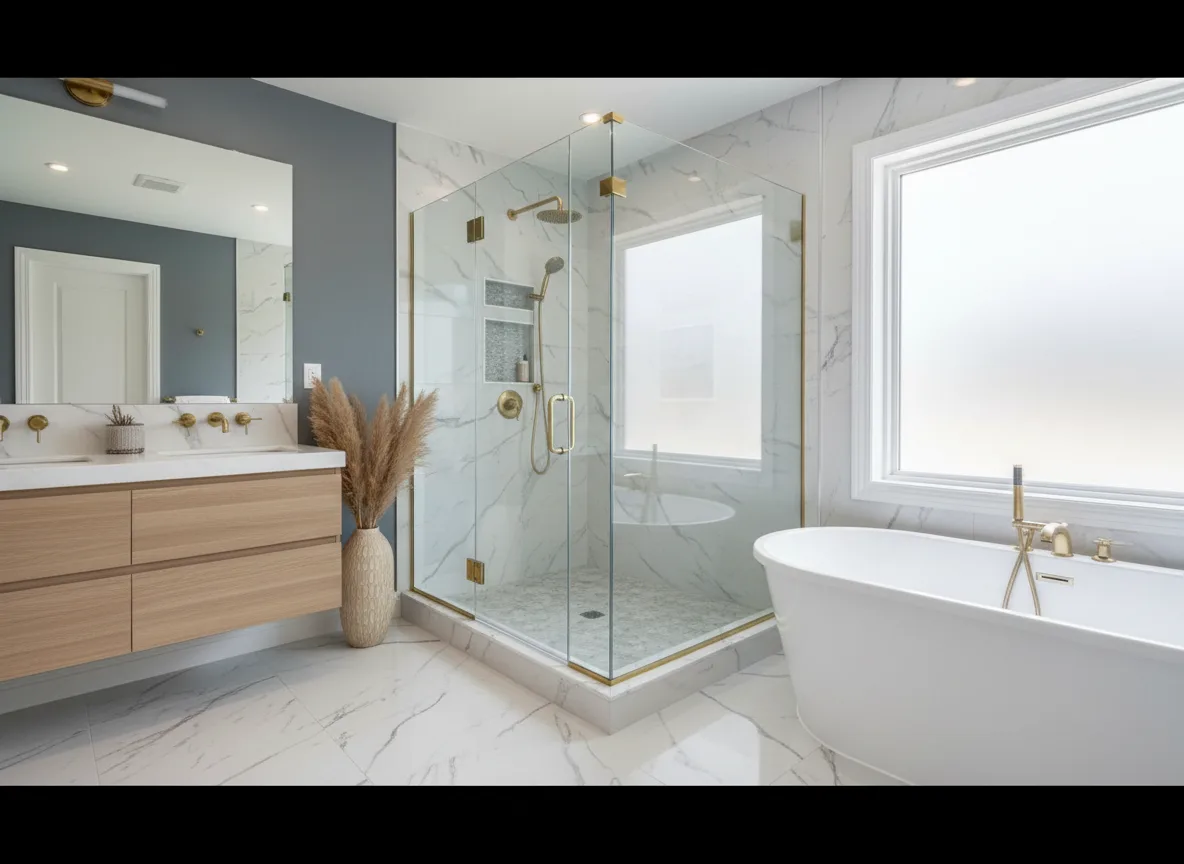 Frameless Glass Shower Doors in Brooklyn, NY: Modern Bathroom Design & Installation