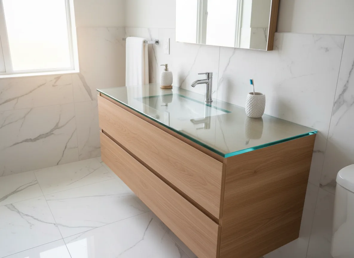 Tempered Glass Countertop Installation in Flatlands, Brooklyn: Premium Glass Surfaces Beyond Shower Enclosures