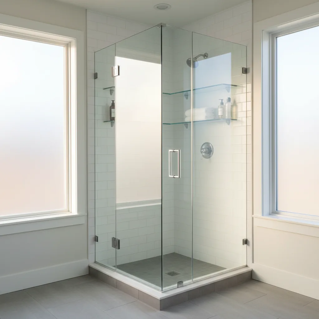 Custom Glass Shelves and Shower Enclosure Solutions in Elmhurst, Queens