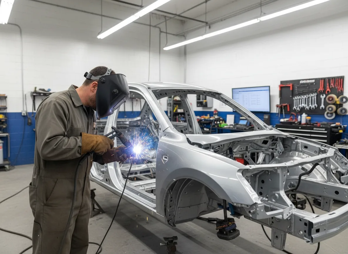 I-CAR Certified Auto Body Shop in Richmond Hill, Queens: Advanced Aluminum Welding & Frame Repair