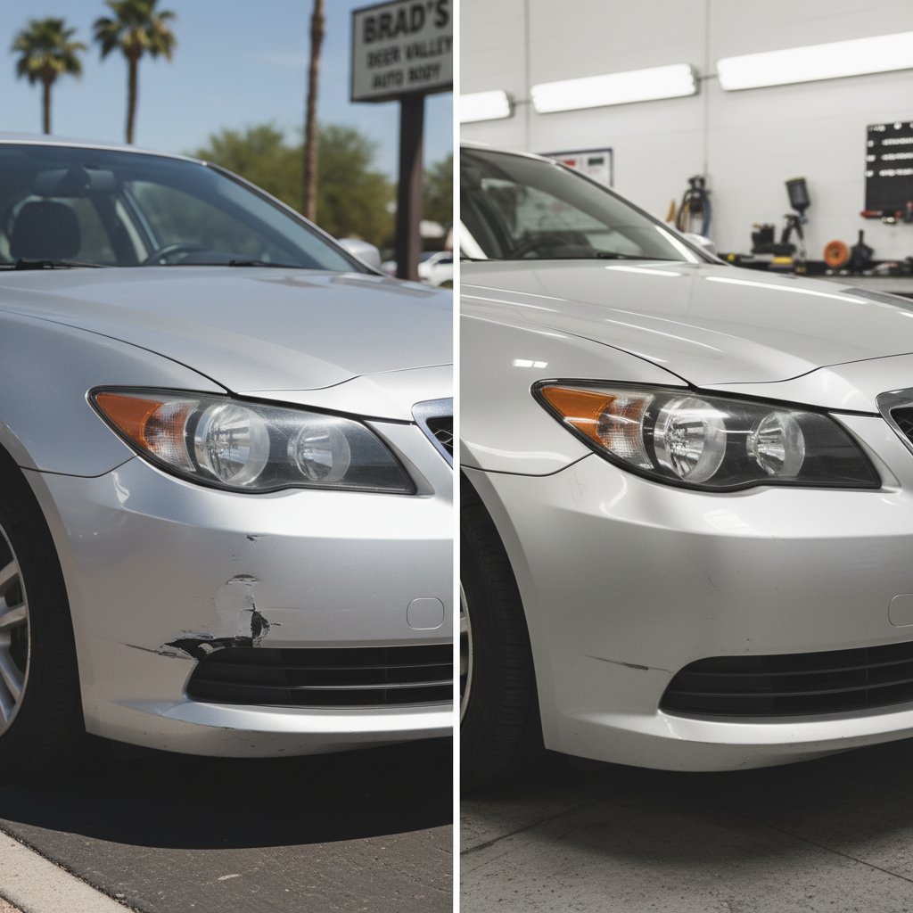 Bumper Repair and Replacement in Phoenix, AZ: Cost-Effective Solutions for Plastic Bumper Dent Repair