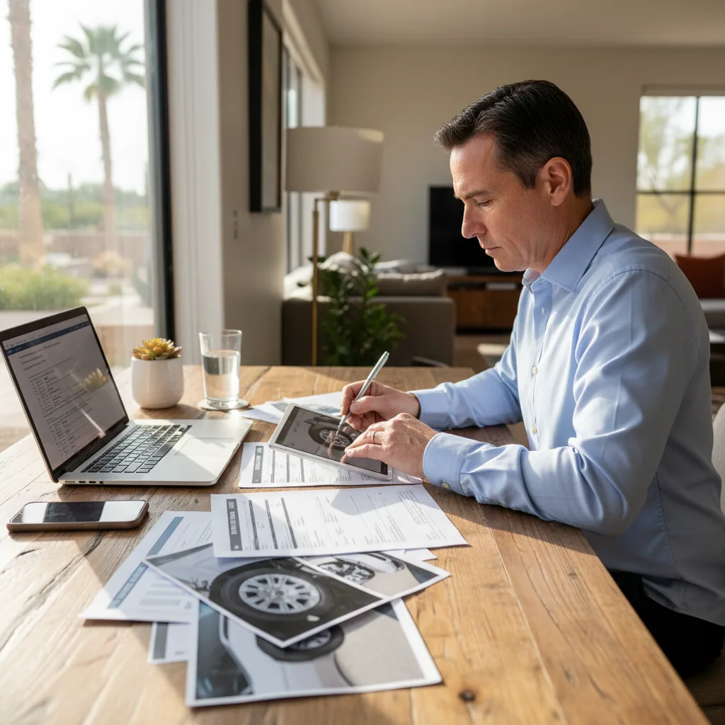 How to File an Auto Body Insurance Claim in Phoenix, AZ: Complete Process Guide
