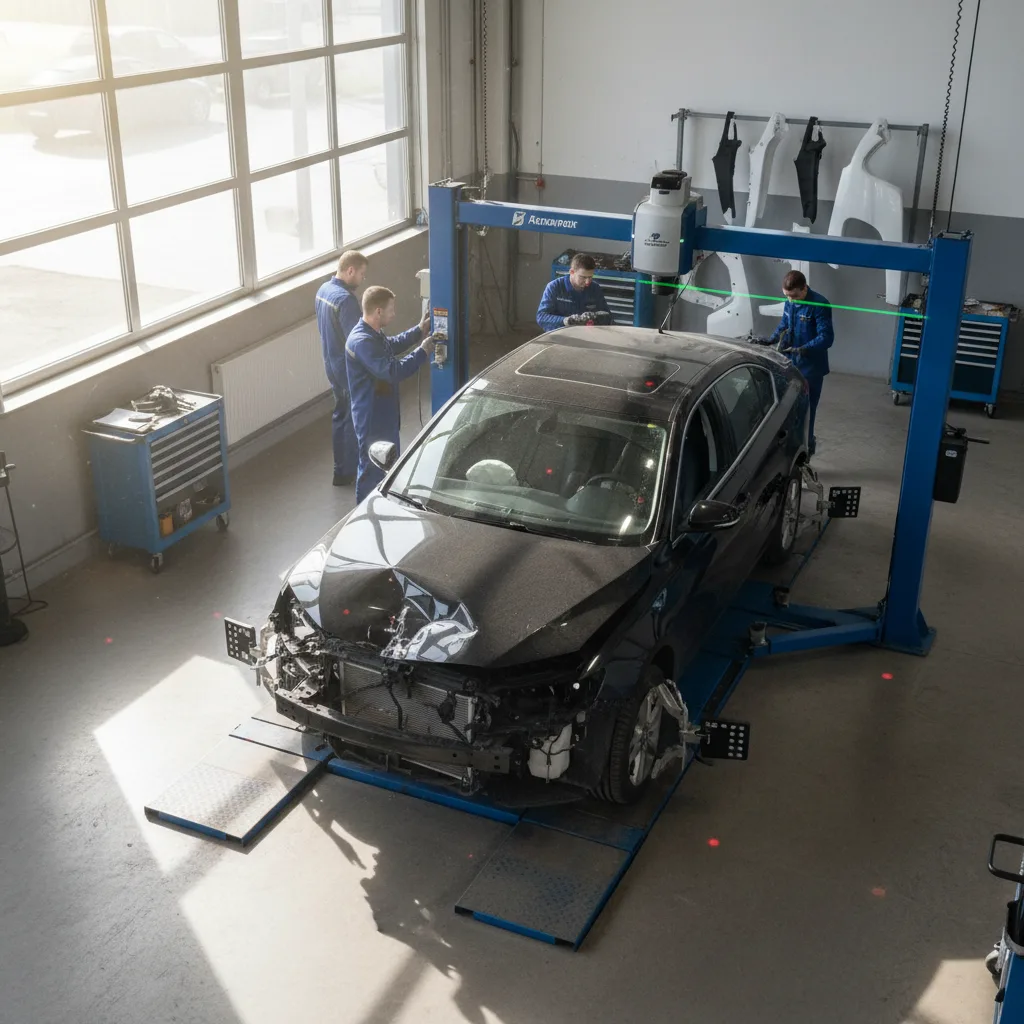 Frame Damage After Accident in Phoenix, AZ: Assessment, Repair, and Alignment