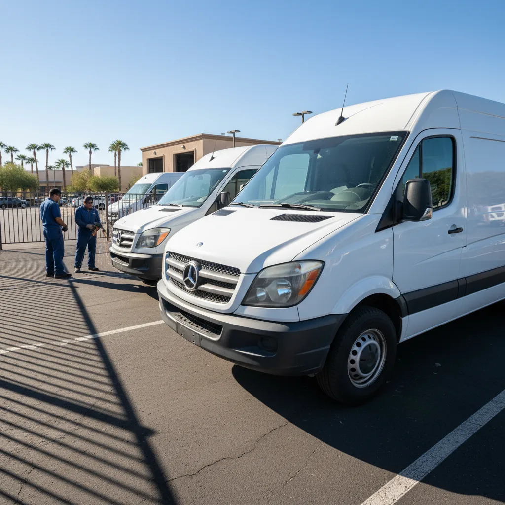 Commercial Fleet Collision Repair in Phoenix, AZ: Minimizing Business Downtime