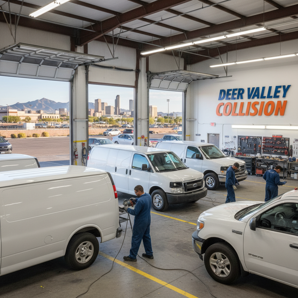 Fleet Collision Repair Services for Phoenix Businesses: Minimizing Downtime and Costs