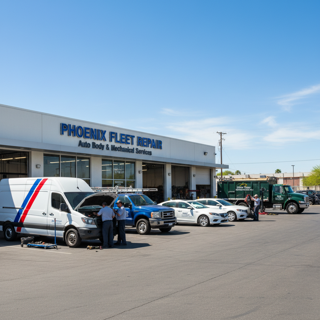 Auto Body Shop for Business Fleets in Phoenix, AZ: Professional Collision Solutions