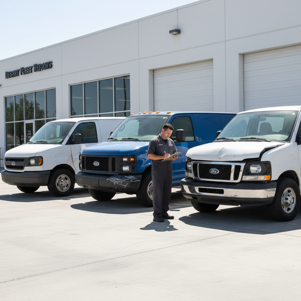 Fleet Vehicle Damage Repair for Phoenix Businesses: Minimizing Operational Downtime