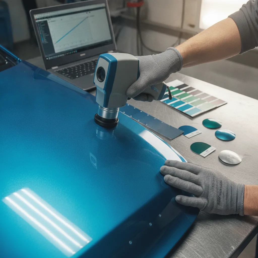 Professional Auto Body Paint Matching Technology in Phoenix, AZ: Achieving Seamless Results